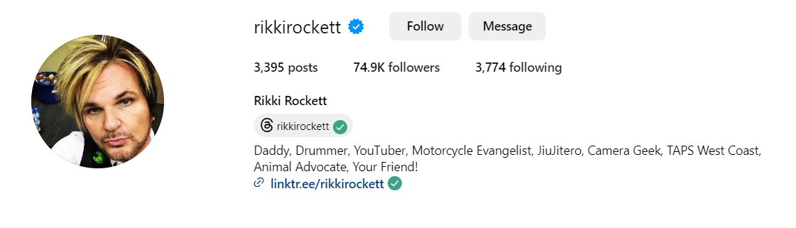 Rikki Rockett Net Worth